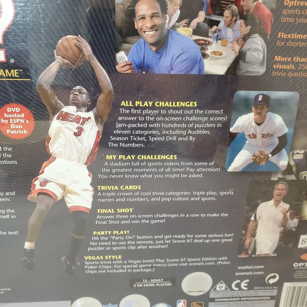 Scene It Sports Powered by ESPN The DVD Game Sports Trivia Brand New Sealed